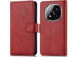 Imoshion Cover Per Telefoni Cellulari Per Xiaomi Redmi Note 14 Pro 5G - Flip Flap Cover Bookcase Flip - Rosso Rosso