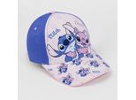 Berretto Estivo Lilo & Stitch - Berretto Per Bambini Con Stampa E Protezione Uv Rosa