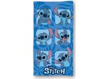 Telo Mare Per Bambini Lilo & Stitch - Telo Da Bagno In Microfibra Di Alta Qualità 140X70 Cm Per Bambini