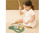 Mondo Classico Xilofono In Legno Vintage Verde Giocattolo Musicale Educativo