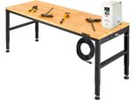 Banco Da Lavoro Tavolo Da Lavoro Tavolo Da Lavoro 1549X508X910 Mm - Portata Massima 900 Kg - Robusto Tavolo Da Officina - Ideale Per Officine E Amanti Del Fai Da Te