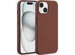 Cover Per Iphone 15 - Silicone - Custodia Morbida Accezz/Copertina Posteriore - Marrone
