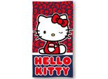 Telo Da Bagno Hello Kitty - Telo Da Spiaggia Per Bambini In 100% Microfibra