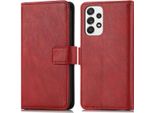 Custodia Per Cellulare Imoshion Per Samsung Galaxy A53 - Cover Flip A Libro - Rosso