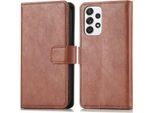 Custodia Per Cellulare Imoshion Per Samsung Galaxy A53 - Cover Flip A Libro - Marrone