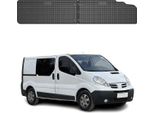 2001-2014 Nissan Primastar Tappetini Tpe Nero 2 Pezzi