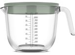 Mepal Glas Messbecher Chef It 1000 Ml Mit Deckel - Nordic Sage