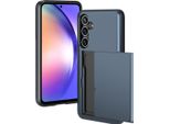 Samsung Galaxy A55 Cover - Plastica - Imoshion Custodia Rigida/Copertura Posteriore - Blu Scuro