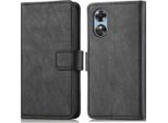 Custodia Per Cellulare Imoshion Per Oppo A17 - Flip Cover Bookcase Flip - Nero