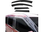 4X Paravento Parapioggia Per Dacia Logan Mcv 2007-2013 Acrilico Scuro