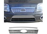Modanature Griglia Radiatore Modanature Griglia Per Ford Connect 2009-2014 Acciaio Inox Argento 2X