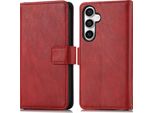 Custodia Per Cellulare Imoshion Per Samsung Galaxy S23 Fe - Flip Cover Libreria Flip - Rosso