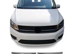 Modanature Griglia Radiatore Modanature Griglia Per Vw Caddy 2015-2020 Acciaio Inox Scuro 2Pcs