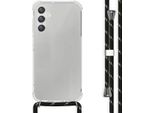 Imoshion Custodia Protettiva Samsung Galaxy A15 (5G)/Samsung Galaxy A15 (4G) Con Banda Posteriore Con Catena Custodia Per Cellulare Per Samsung Galaxy A15 (5G)/Samsung Galaxy A15 (4G) - Nero