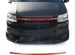 Modanature Griglia Radiatore Modanature Griglia Per Vw T6 Transporter 2015-2019 Acciaio Inox Rosso