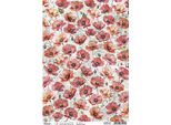 Carta Da Decoupage A4 - Ciao Bella - Campo Di Papaveri Majestic Dream - Maki