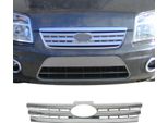 Modanature Griglia Radiatore Modanature Griglia Per Ford Connect 2009-2014 Acciaio Inox Argento