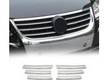 Modanature Griglia Radiatore Modanature Griglia Per Vw Caddy Life 2007-2010 Acciaio Inox Argento 6X