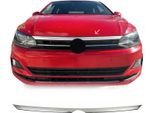 Modanature Griglia Radiatore Modanature Griglia Per Vw Polo 2017-2021 Acciaio Inox Superiore Argento