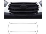 Modanature Griglia Radiatore Modanature Griglia Per Ford Transit 2019-2025 Acciaio Inox Argento 4X