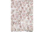Papier RyżOwy Do Decoupage A4 - Ciao Bella - Timeless Moment Butterfly Flapping - Motyle