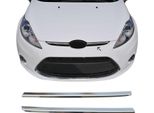 Modanature Griglia Radiatore Modanature Griglia Per Ford Fiesta 2008-2019 Acciaio Inox Argento 2 Pz