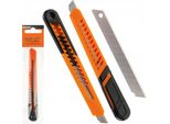 Coltello Da Costruzione In Plastica Con Lama Spezzata, 9 Mm, Polax