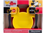 Set Di Stoviglie Per Bambini Disney Topolino 4 Pezzi - Piatto, Ciotola E Posate In Confezione Regalo
