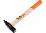 Martello Da Fabbro Polax 300 G - Manico In Legno, Testa In Acciaio Resistente, Ideale Per L'artigianato E La Lavorazione Dei Metalli