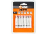 Set Di Punte 50 Mm PH1 1/4" 6150CRV (10 Pezzi) Polax"