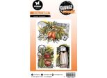Timbro Trasparente - Studiolight - Rami D'autunno Collezione Grunge Castagne D'autunno