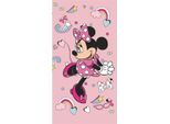 Telo Da Bagno Disney Minnie, Telo Da Spiaggia 70X140Cm (Asciugatura Rapida)