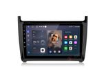 9 "Carplay Android 15 Autoradio Pour Vw Polo 6R 6C 2008-2020 Gps Navi Wifi Bt Dab+ Swc Usb Dsp"