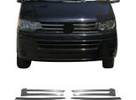 Modanature Griglia Radiatore Modanature Griglia Per Vw T5 2009-2015 Acciaio Inox Scuro 4Pcs