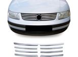 Modanature Griglia Radiatore Modanature Griglia Per Vw Passat 2000-2005 Acciaio Inox Argento 8Pcs