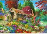 Puzzle Bluebird The Garden Shed - 500 Pezzi Colorati