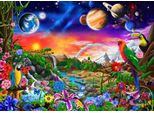 Puzzle Bluebird Cosmic Paradise - 500 Pezzi Colorati