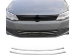 Modanature Griglia Radiatore Modanature Griglia Per Vw Jetta 2010-2014 Acciaio Inox Argento 2Pcs
