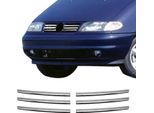 Modanature Griglia Radiatore Modanature Griglia Per Vw Sharan 1995-2000 Acciaio Inox Argento 6Pcs