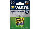 10X Varta 43472 Pronta All'uso Aa (Mignon)/Hr6 (5716) - 2600 Mah, 2Pz. Blister - Batteria Ricaricabile Lsd-Nimh (Pronta All'uso), 1,2 V