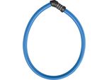 Abus 4408C - Serratura A Combinazione - Cavo In Acciaio Lungo 65 Cm Con Rivestimento In Plastica - Livello Di Sicurezza Abus 2 - Blu