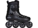 Pattini In Linea Powerslide Zoom Black 80, Unisex Per Uomo E Donna In Nero, Ruote 80Mm/85A, Cuscinetti Abec 7, N. Art.: 880256