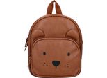 Zaino Vadobag Porto Beary Excited In Pelle Vegana Con Motivo A Orso Cognac Taglia Unica