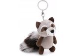 Nici 61270 Lenno 10Cm Peluche Procione Portachiavi Verde