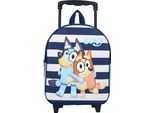 Vadobag Trolley 3D Bluey Oh Happy Days Con Stampa Blue Taglia Unica