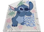 Lilo & Stitch Coperta In Pile 130X170 Cm Sherpa Accogliente Coperta Disney Per La Camera Dei Bambini