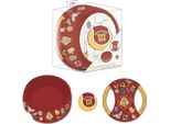 Set Regalo Harry Potter Rosso Scuro 21,0 X 21,0 X 8,8 Cm Cane