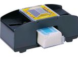 Lifetime Games Mescolatore Automatico Di Carte - Mescolatore Elettrico Di Carte Per 2 Mazzi - Accessorio Per Giochi Di Poker E Bridge A Batteria - Nero Compatto