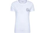 Mountain Warehouse - Maglietta "London"" Da Donna A Maniche Corte MW4477 (34 De) (Bianco)"