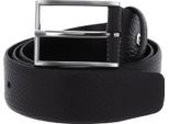Strellson Cintura Leather Belt 3,5 W115 Dark Brown Marrone Scuro